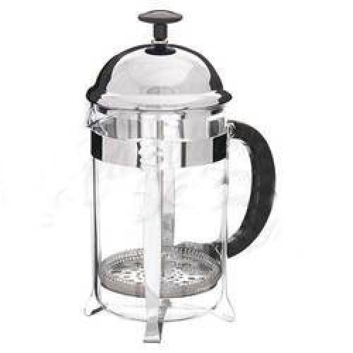 Chantilly Chrome Tea or Coffee Press - 4 cup